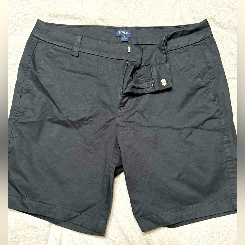 J Crew black shorts - never worn